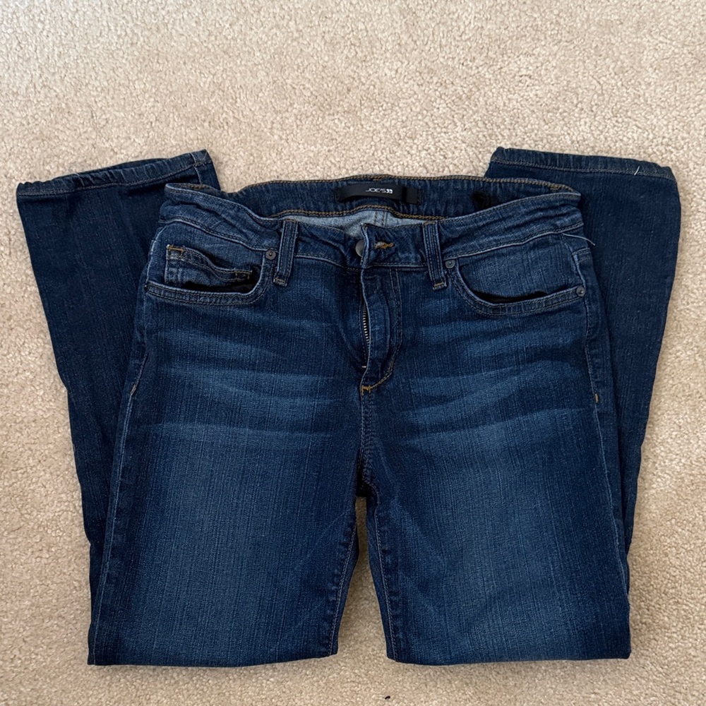 Joe's Jeans Women's Slim Fit Mini Boot Leg in Deep Indigo